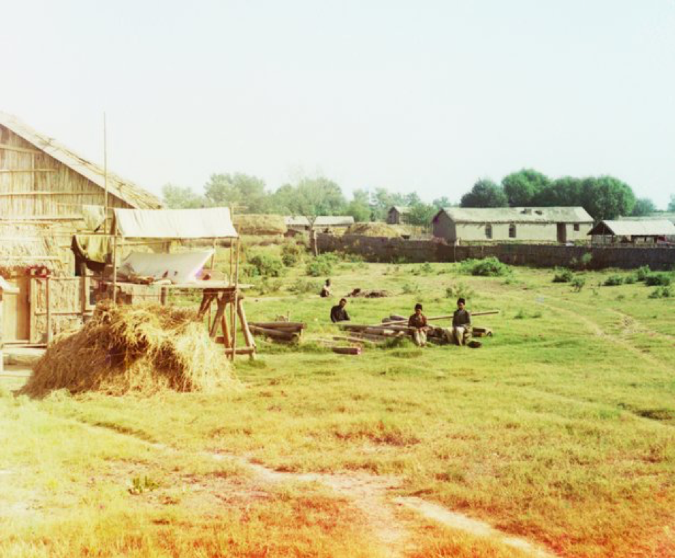 Village of Saatli. Mugan Steppe